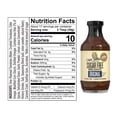 thumbnail image 5 of Pack of 6, G Hughes Smokehouse Sugar Free Original BBQ Sauce, 18 oz, 5 of 5