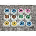 thumbnail image 2 of U8MO 20pcs Acrylic Round Doll Eyes Eyeballs 20mm Troll Eye Color Choice-Pink, 2 of 6