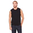 thumbnail image 1 of The Bella + Canvas Unisex Jersey Muscle Tank Top - BLACK - L, 1 of 3