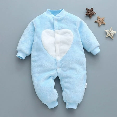 

DAETIROS Quick Drying Romper Baby Boy Fashion Comfy Printing Thick Girls Trousers Light blue
