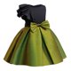 thumbnail image 1 of Odeerbi 2-10 Años Niñas Asimétrico Brillante Vestido de Princesa Manga de Ruffles Cintura Grande Arco Vestido de Pelota de Línea A Para La Boda, 1 of 7