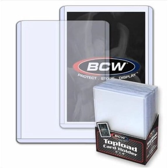 BCW Toploader Card Holder 3x4 (25 per pack)