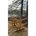 thumbnail image 4 of 4-place Log Kayak Rack Natural, 4 of 4