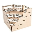 thumbnail image 1 of Esquirla Model Paint Rack for Painting Bottle Brushes Tools Storage 90 Deg 24 Holes, 1 of 8