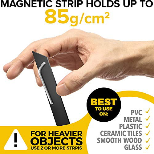 Magnetic Tape 1/2 Inch x 17 Feet Double Sided Magnet Strip 1/2 Inch x 17 Feet 
