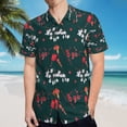 thumbnail image 5 of High Quality Hawaiian Shirts for Men Short Sleeve Aloha Beach Shirt Floral Summer Casual Button Down Shirts Blouses GL9MXP, 5 of 7