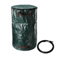 thumbnail image 1 of Sac à Feuilles de Cour avec Couvercle Réutilisable Robuste pour Jardinage à la Maison Pelouse 32/72/80 Gallons Sacs à Ordures, 1 of 5