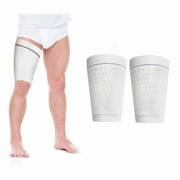Catheter Leg Bag Holder 2 Count- Fabric Urine Sleeves, Secure Drainage, Adjustable Straps for Men, Women M