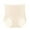 Beige, variant on Kmdttou Cotton Underwear for Women's Ladies Comfortable Ice Shreds Cool Large Size Abdominal Contraction Panties Hight Waiste Underpants (Available in Plus Size)