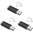 thumbnail image 1 of 3X Usb Memory Stick Flash Pen Drive U Disk para Pc Tv Color: Negro Capacidad: 1Gb, 1 of 1