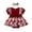 Claret, variante sur Zwiiyzr 2025 1-18 m Vêtements pour Bébé Fille à Manches Courtes à Fleurs à Rayures Barboteuse Robe pour Nouveau-Né Grenouillère à Volants Cache-Couches Bretelles Shorts Ensemble Mignon Combinaison Bandeau Ensemble Bordeaux