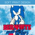 thumbnail image 4 of SEGA Sonic The Hedgehog July 4th T-Shirt Tie Dye Toddler to Big Kid, 4 of 5