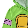 thumbnail image 7 of Nickelodeon Teenage Mutant Ninja Turtles TMNT Donatello Long Sleeve Hooded Shirt (Boys), Sizes 4-20, 7 of 7