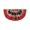 Valley Forge Heritage Mini Pleated Flag 18 in. H x 36 in. W