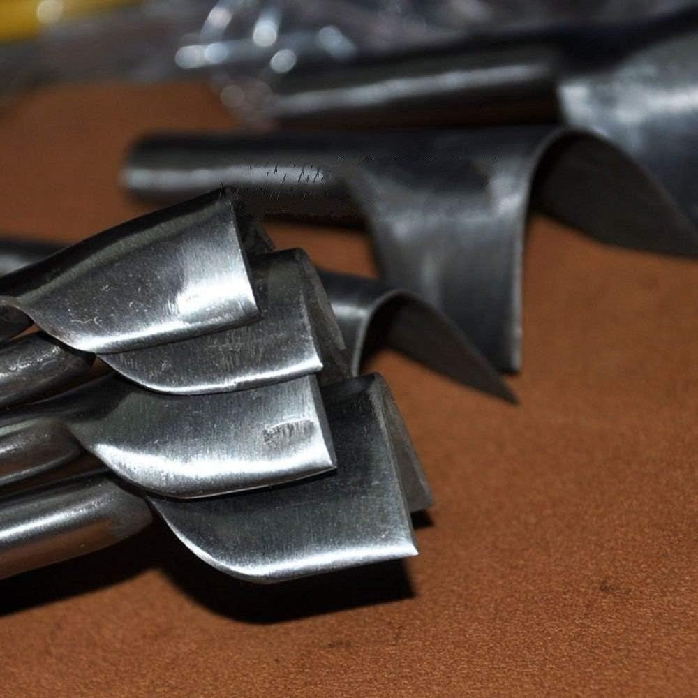<new_title>WellieSTR V Shape English Point Strap End Punch Tool 8 Piece</new_title>