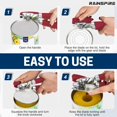 thumbnail image 6 of Flash Deals! Huayishang Bottle Opener, Kitchen Essentials Clearance Sale Stainless Steel Can Opener Multi Purpose Can Opener Multi Function Easy Pull Can The Original Grip Heavy Duty Stainless, 6 of 7
