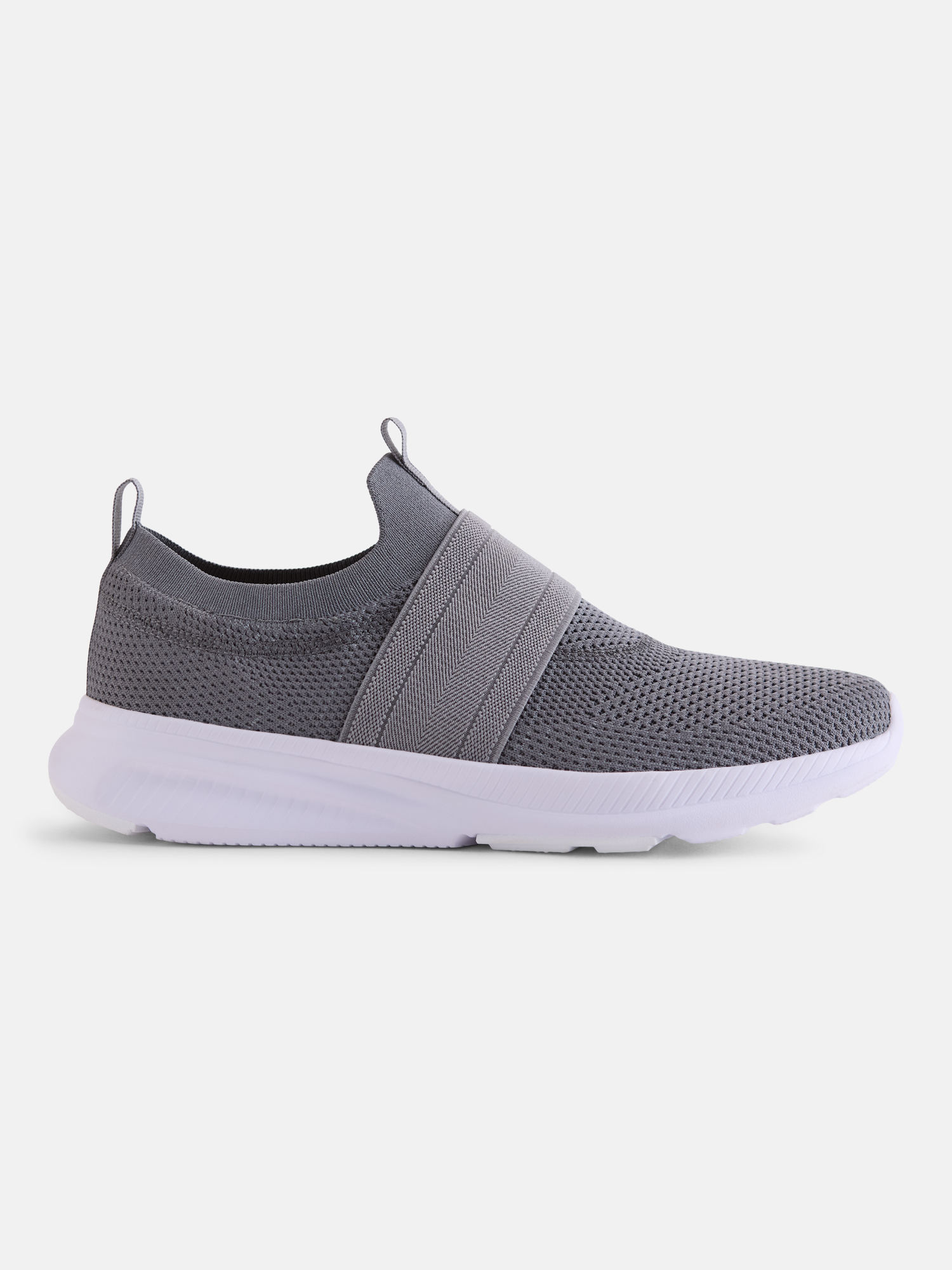 Athletic Works Men's Banded Jogger Slip-On Sneakers, Wide Width Available