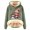 Light Green, variant on Womens Christmas Sweatshirt Christmas Cute Deer Print Women'S Fall Winter Velvet Thickened Warm Cardigan Hooded Hoody Hoodies for Women Beige L