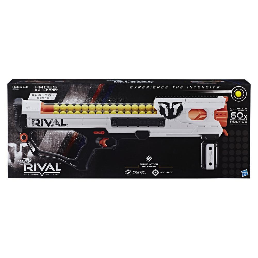 Nerf Rival Phantom Corps Hades XVIII-6000 Toy Blaster with 60 Ball Dart Rounds for Ages 14 and Up - image 2 of 7