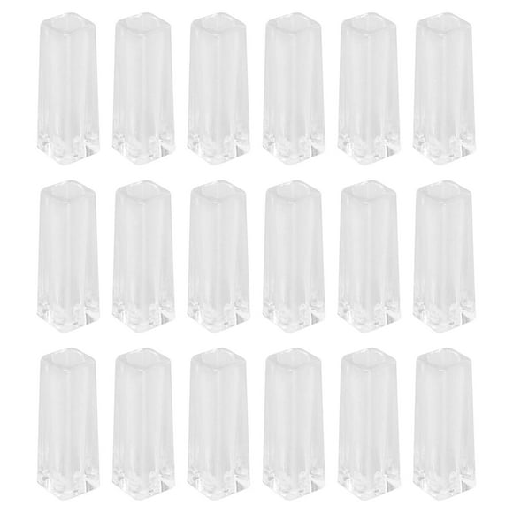 37mm transparent handle Blind curtain handle drawer turn bar curtain handle 10 PCS