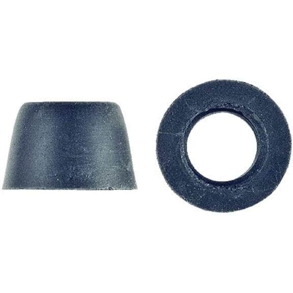 Danco Cone Washer 5/8 " Od. X 3/8 " Id. X 1/2 " H, 7/16 " & 3/8 " Rubber Polybag Pack of 5