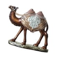 thumbnail image 1 of Estatua de camello, escultura animal, adorno artesanal, coleccionable, decoración del hogar, centro de mesa Izquierda, 1 of 9