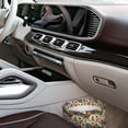 thumbnail image 7 of Naloa Multi-Colored Roosters Car Trash Can Garbage Car Accessories Trash Can Car Waste Bin for for Driver and Passenger Any Vehicle, 7 of 7