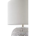 thumbnail image 5 of Mark&Day Table Lamps, Neena Global White Bedside Table Lamp for Nightstand Bedroom, Living Room or Office (25" H x 16" W x 16" D), 5 of 6