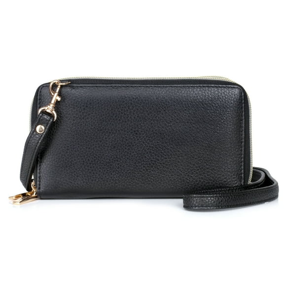 Dopp Women's Ultimate Double Zip Organizer, Black