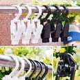 thumbnail image 4 of 20pcs Laundry Hooks Clip, Strong Plastic Swivel Hanging Curtain Clips, 4 of 5