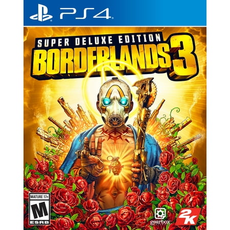 Borderlands 3 Super Deluxe Edition, 2K, PlayStation 4, (Best Guns In Borderlands)