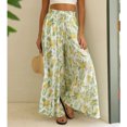 thumbnail image 2 of Pantalones Sueltos para Mujer,Pantalones De Pierna Ancha para Mujer Pantalones De Pierna Ancha para Mujer Pantalones De Playa para Mujer Características Mejoradas, 2 of 8