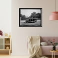 thumbnail image 3 of Historic Framed Print, NICHOLSON, SOTERIOS. IN AUTO [White House in background], 17-7/8" x 21-7/8", 3 of 9