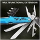 thumbnail image 5 of Pinza multifuncional Xihbxyly para acampar al aire libre alicates de acero inoxidable plegables, 5 of 7