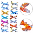 thumbnail image 4 of 32pcs para niños mini planeador modelo colorido disperso de avión pequeño juguete para niños pequeños juguete, 4 of 6
