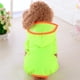 thumbnail image 1 of Xihbxyly Impermeable para Perros, Chaqueta Impermeable con Capucha, Diseño Cómodo y Ligero, Material Transpirable, para Exteriores, Apto para Pomerania, Caniche y Osito de Peluche, Talla Xs, Ajuste C, 1 of 4