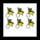 thumbnail image 1 of Juego de 6 Servilleteros de LimóN con Forma de Hoja de Vid de LimóN para DecoracióN de Mesa de Comedor, Banquete, Boda, CumpleañOs, Navidad., 1 of 7