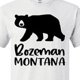 thumbnail image 4 of Inktastic Bozeman, Montana Black Bear Silhouette T-Shirt, 4 of 5