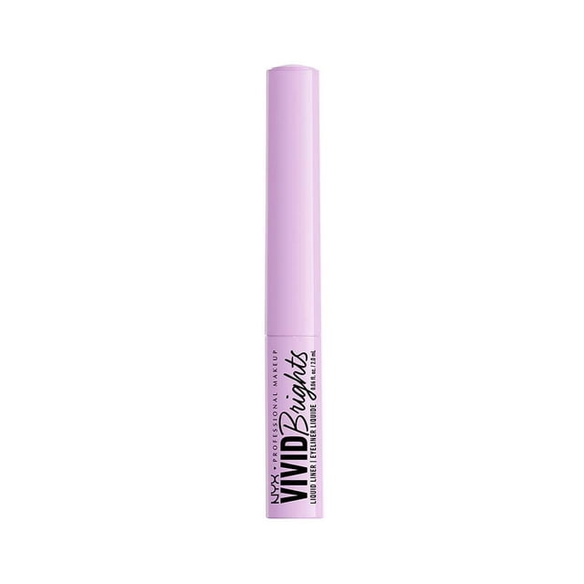 Delineador de ojos Nyx Professional Makeup Vivid Bright delineador líquido lilac link 2ml