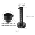 thumbnail image 2 of Universal Exhaust Muffler 60mm Black For Motorcycle Atv, 2 of 6