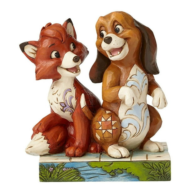 Jim Shore Disney Traditions by Enesco Fox and The Hound Figurine