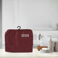 thumbnail image 5 of Unique Bargains 1 Pc Foldable Hanging Large Capacity Makeup Bag Wine Red Oxford Cloth, 5 of 5