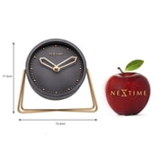 Nextime Table Clock Cross - Black