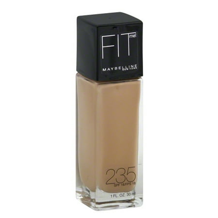 Maybelline New York Fit Me Dewy & Smooth Foundation, Pure Beige, 1 Fl