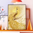 thumbnail image 3 of Cuadros Decorativos Kit de pintura de diamantes Pavo real Animal Imagen de diamantes de imitación redonda completa (VVV78) Ndcxsfigh Nuevos Originales, 3 of 9