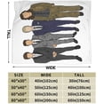thumbnail image 2 of One Music Direction Blanket Summer Quilts Soft Warm Air Conditioning Blanket 50"x60", 2 of 6