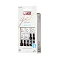 thumbnail image 2 of KISS Gel Fantasy Ready-to-Wear Fake Toenails Pedicure Kit, Black & White, 27 Ct., 2 of 2
