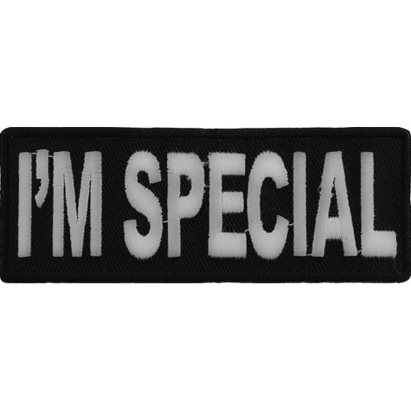 I'm Special Iron on Morale Patch