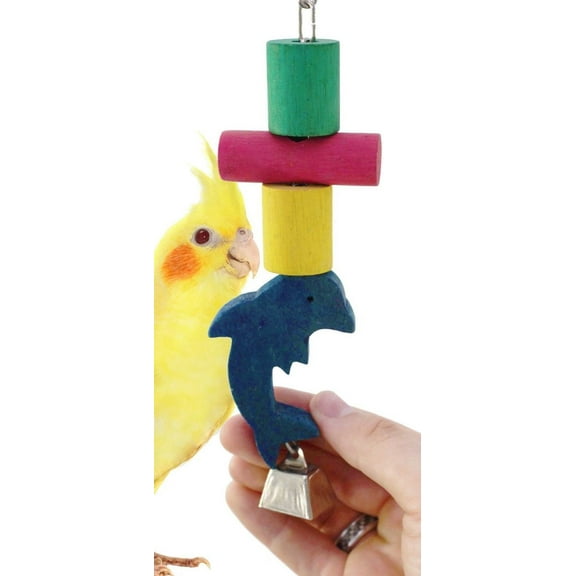 36037 Dolphin Block Bird Toy