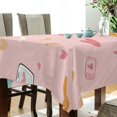 thumbnail image 5 of Yayeee Tablecloths 54" x 54" Rectangle Wrinkle Resistant Party Table Cover, Love in The Air, 5 of 8